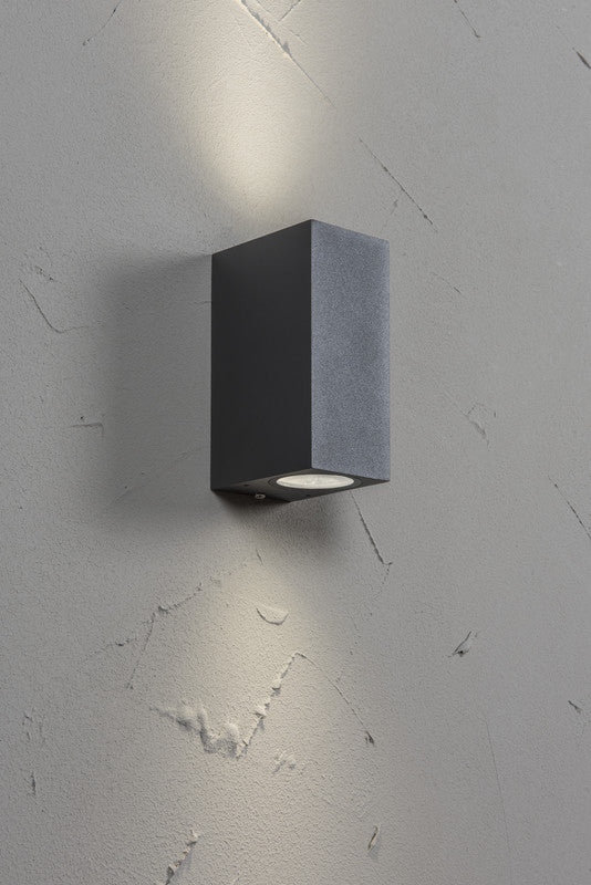 Seinävalaisin Airam Sund IP44 2xGU10 Antrasiitti - KarelianStore