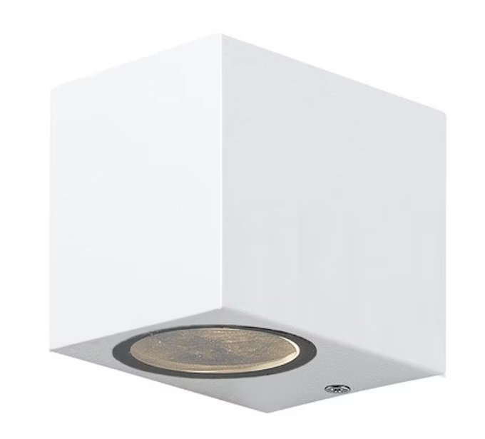 Seinävalaisin Airam Sund IP44 GU10 Valkoinen - KarelianStore