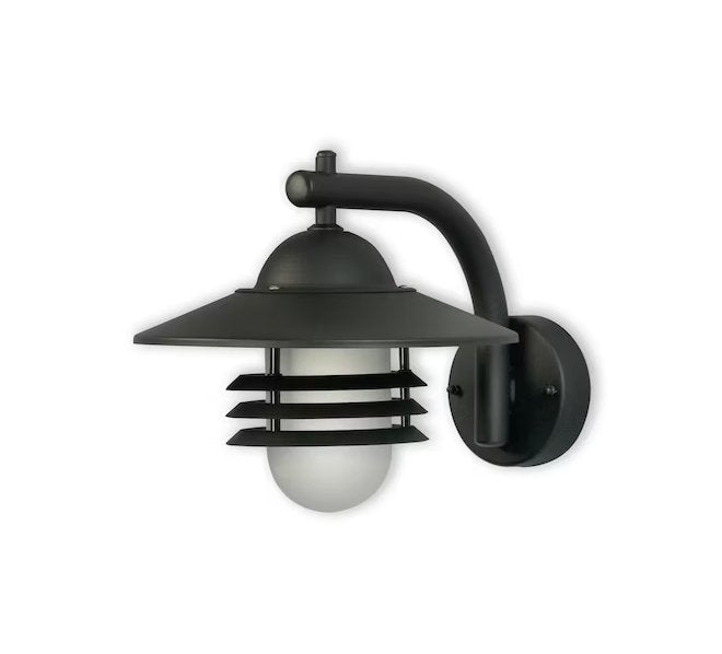 Seinävalaisin Ensto Averia AVG07M IP44 75W Musta - KarelianStore