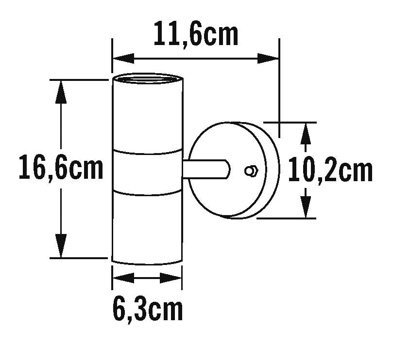 Seinävalaisin Konstmide Modena 7571-750 2x35W Musta GU10 - KarelianStore