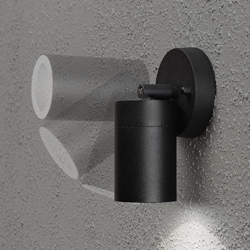 Seinävalaisin Konstmide Modena 7598-750 GU10 IP44 Musta Suunnattava - KarelianStore