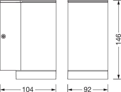 Seinävalaisin Ledvance Endura Beam Down GU10 IP44 Harmaa - KarelianStore
