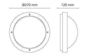 Seinävalaisin Sg Primo 1100 11.5W 3000K Musta - KarelianStore