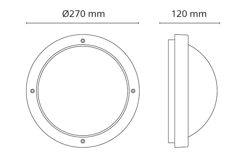 Seinävalaisin Sg Primo 1100 11.5W 3000K Valkoinen - KarelianStore