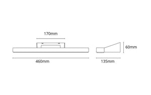 Seinävalaisin SG View Sisä IP44 16W Valkoinen - KarelianStore