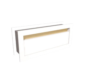 Siirtoilmalaite Halton TVB 500x150 Valkoinen - KarelianStore