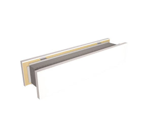 Siirtoilmalaite Halton TVB 800x100 Valkoinen - KarelianStore