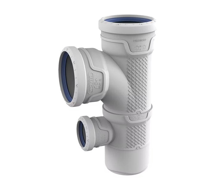 Suihkuhaarayhde Wavin AS+ 110x110x75x87 PP - KarelianStore