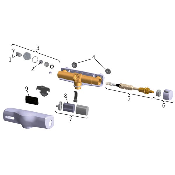 Suihkuhana Oras 6180 Electra kosketusvapaa - KarelianStore