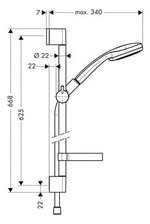 Suihkusetti Hansgrohe 27772000 Croma 100V 65cm - KarelianStore