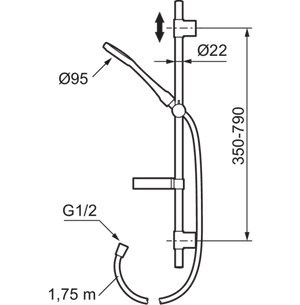 Suihkusetti Mora Cera S5 130316 - KarelianStore