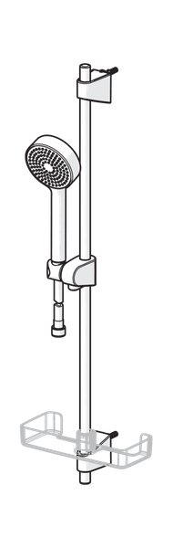 Suihkusetti Oras 542 Apollo 95 mm - KarelianStore