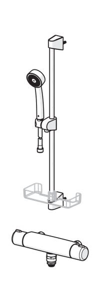 Suihkusetti Oras Nova 7495 termostaattihanalla - KarelianStore