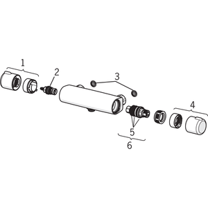 Suihkutermostaatti Oras 7460 Nova 1/2 - KarelianStore