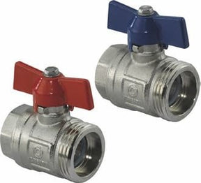 Sulkuventtiilipari Uponor 3/4x1 sisäkierre/ulkokierre suora Smart - KarelianStore