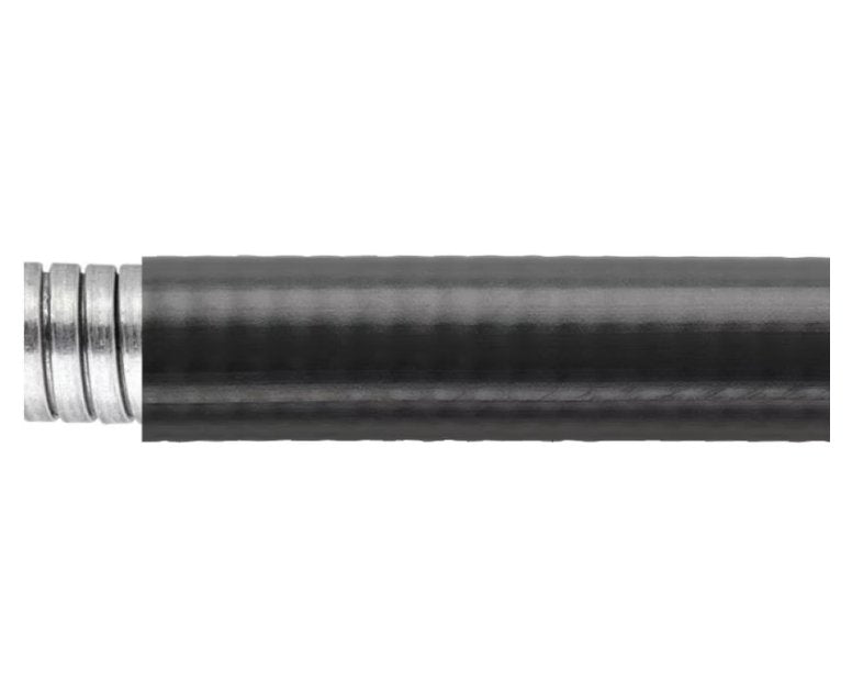 Suojaletku Flexicon Metalli LTP40B Musta 10m - KarelianStore
