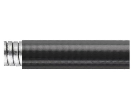Suojaletku Flexicon Metalli LTP40B Musta 10m - KarelianStore