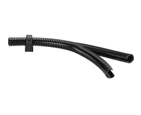 Suojaletku Flexicon Muovi HF Halkaistu FPADS16B Musta 50m - KarelianStore