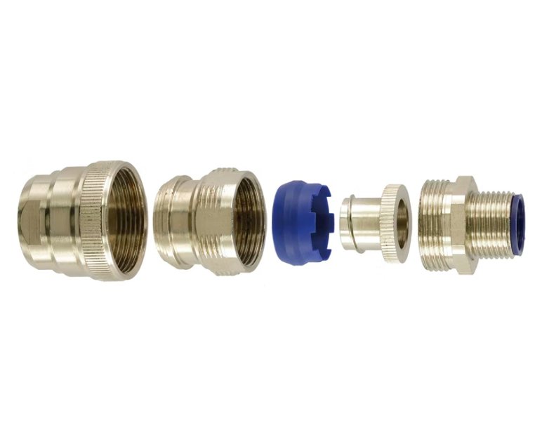Suojaletkuliitin Flexicon Metalli HF FSB32-M32-C - KarelianStore