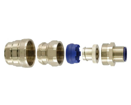 Suojaletkuliitin Flexicon Metalli HF FSB32-M32-C - KarelianStore