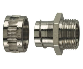 Suojaletkuliitin Flexicon Metalli HF FU16-M16-M - KarelianStore