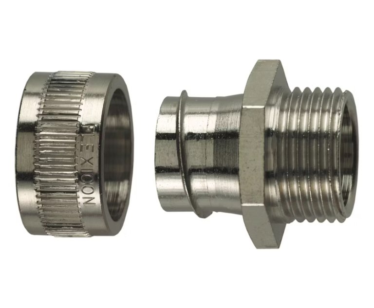 Suojaletkuliitin Flexicon Metalli HF FU20 M20 M - KarelianStore