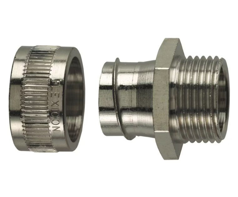 Suojaletkuliitin Flexicon Metalli HF FU20-PG16-M - KarelianStore