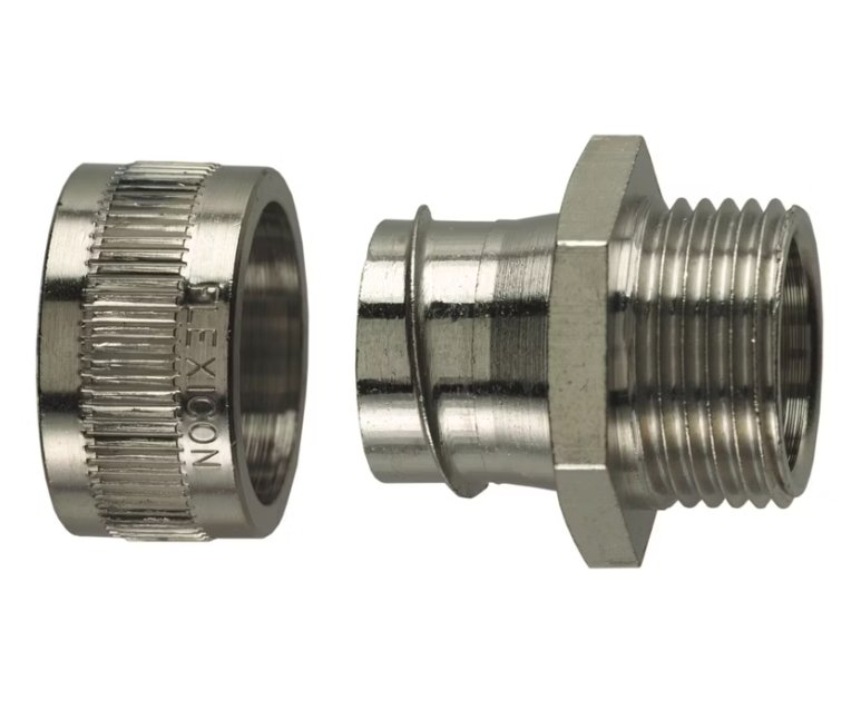 Suojaletkuliitin Flexicon Metalli HF FU25-M25-M - KarelianStore