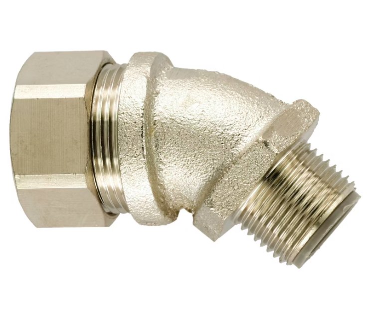 Suojaletkuliitin Flexicon Metalli HF LTP32-M32-C45 - KarelianStore