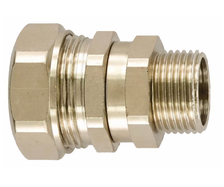 Suojaletkuliitin Flexicon Metalli HF LTP32-M32-S - KarelianStore