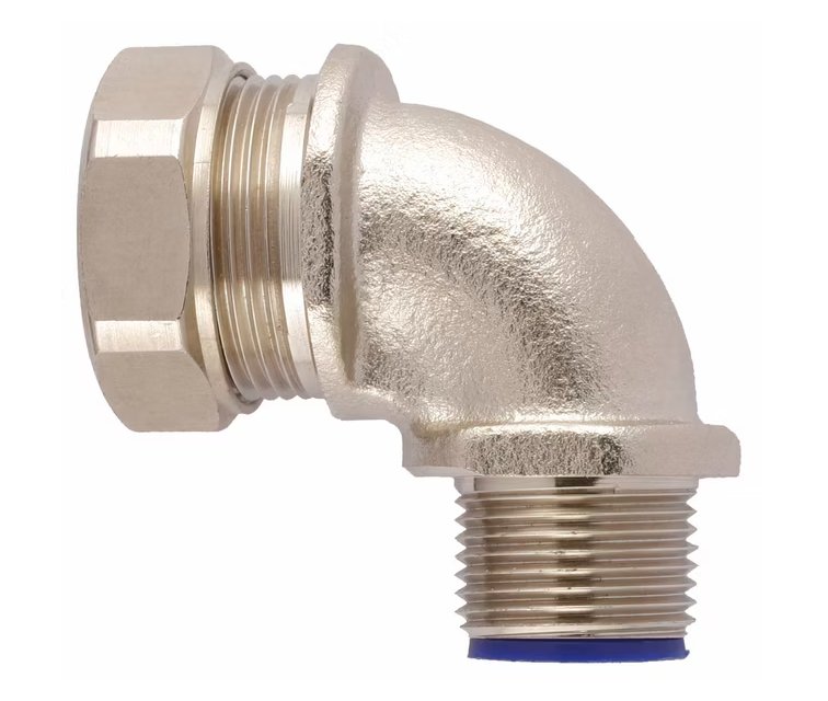 Suojaletkuliitin Flexicon Metalli HF LTP40-M40-C90 - KarelianStore