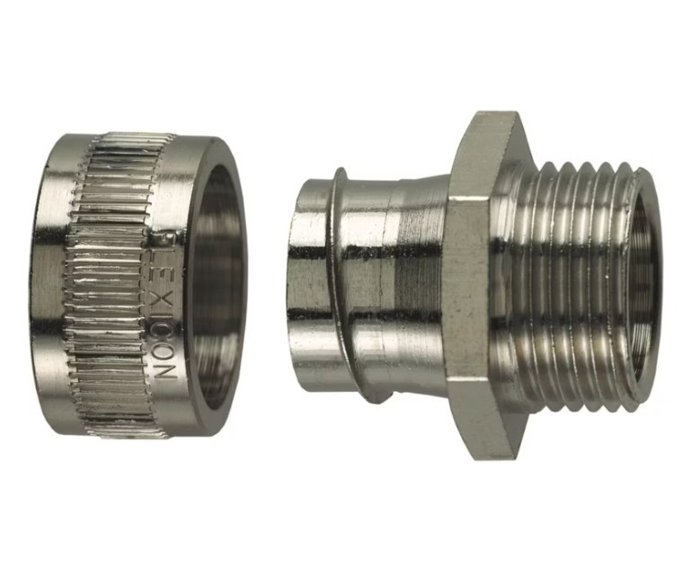 Suojaletkuliitin Flexicon Metalli HF SSU16-M16-M - KarelianStore