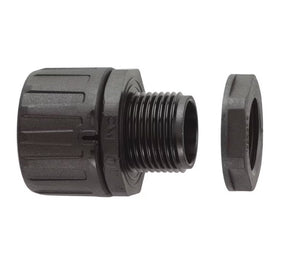 Suojaletkuliitin Flexicon Muovi FPA67-M63B Musta - KarelianStore