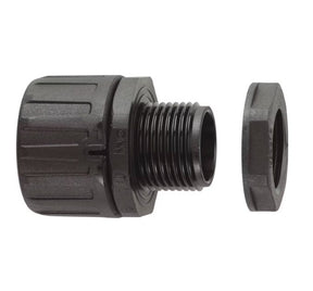 Suojaletkuliitin Flexicon Muovi HF FPA16-M20B Musta - KarelianStore