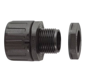 Suojaletkuliitin Flexicon Muovi HF FPA28-M25B Musta - KarelianStore