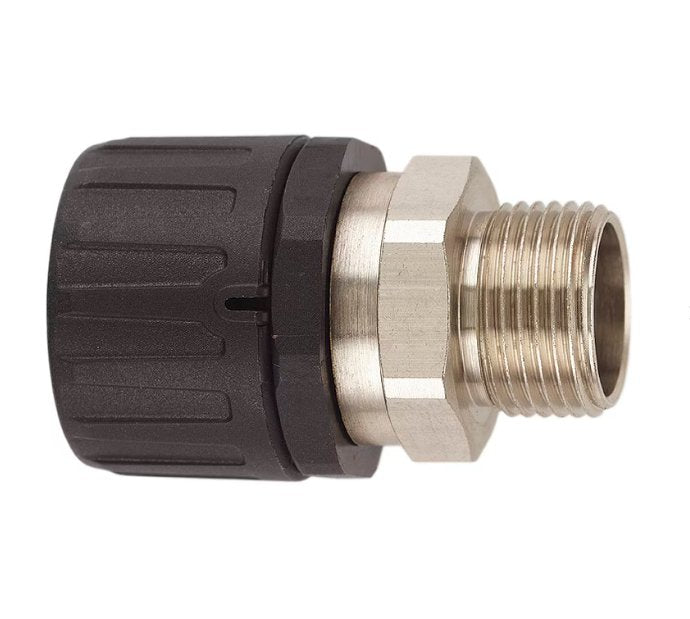 Suojaletkuliitin Flexicon Muovi HF FPA67-BM63B Musta - KarelianStore