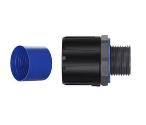 Suojaletkuliitin Flexicon Muovi HF FPAX16-PG16B Musta 10kpl - KarelianStore