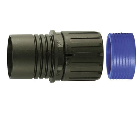 Suojaletkuliitin Flexicon Muovi HF FPAX16-R28B Musta 5kpl - KarelianStore