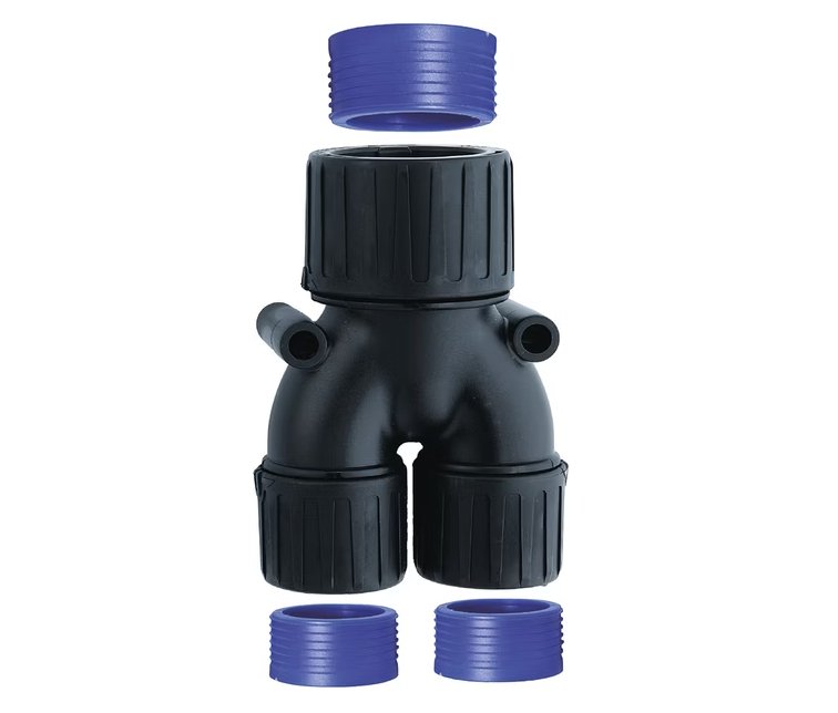 Suojaletkuliitin Flexicon Muovi HF FPAX34-28-28B Musta 3kpl - KarelianStore