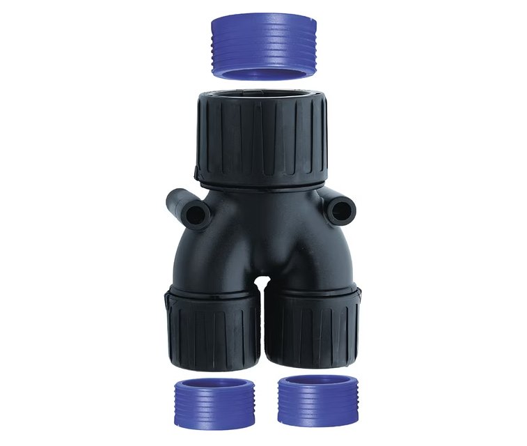 Suojaletkuliitin Flexicon Muovi HF FPAX42-34-34B Musta 2kpl - KarelianStore