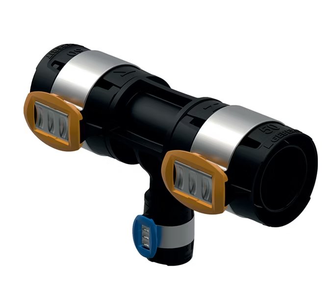 T-haaraliitin Geberit Flowfit Kompo 50x32x50 PPSU - KarelianStore