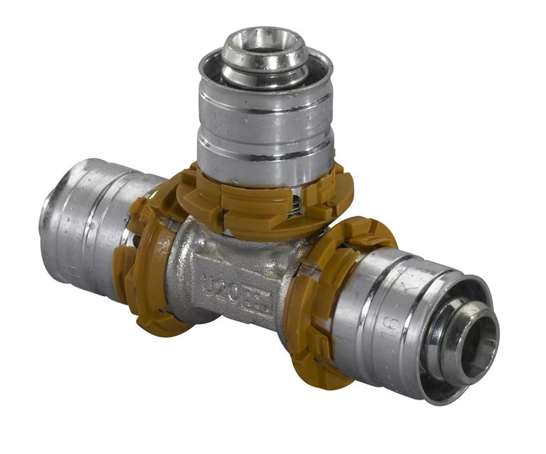 T-haaraliitin Uponor Kompo 40x20x40 DR - KarelianStore