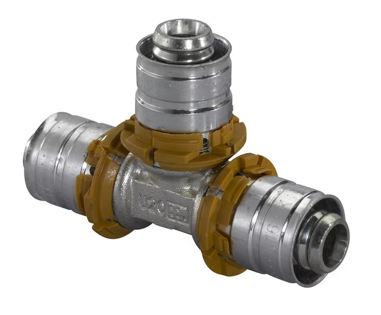 T-haaraliitin Uponor Kompo 40x25x40 DR - KarelianStore