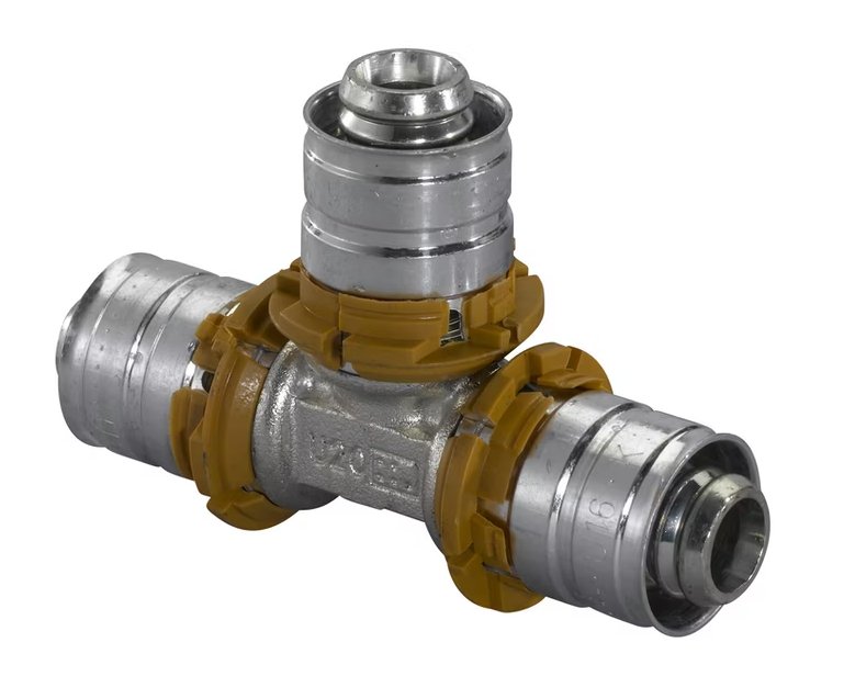 T-haaraliitin Uponor Kompo 40x32x32 DR - KarelianStore