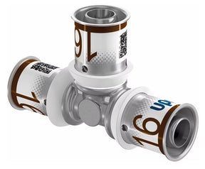 T-haaraliitin Uponor Kompo S-Press Plus 16x16x16 DR - KarelianStore