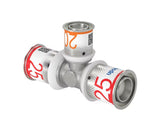 T-haaraliitin Uponor Kompo S-Press Plus 25x20x25 DR - KarelianStore