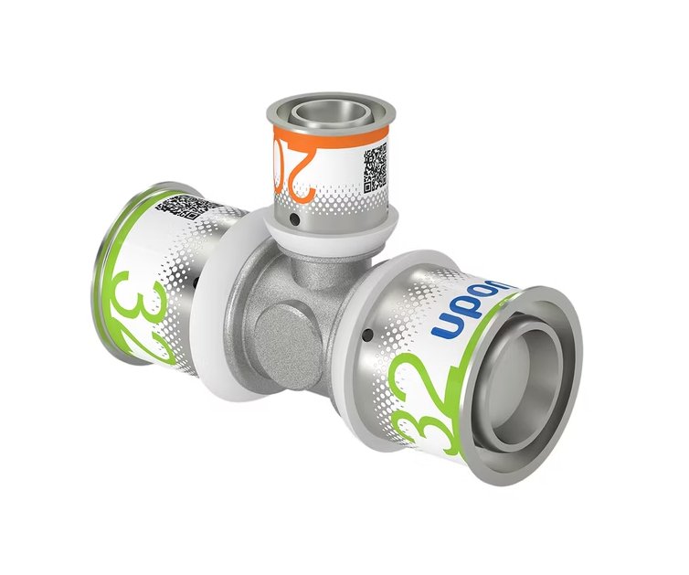 T-haaraliitin Uponor Kompo S-Press Plus 32x20x32 DR - KarelianStore