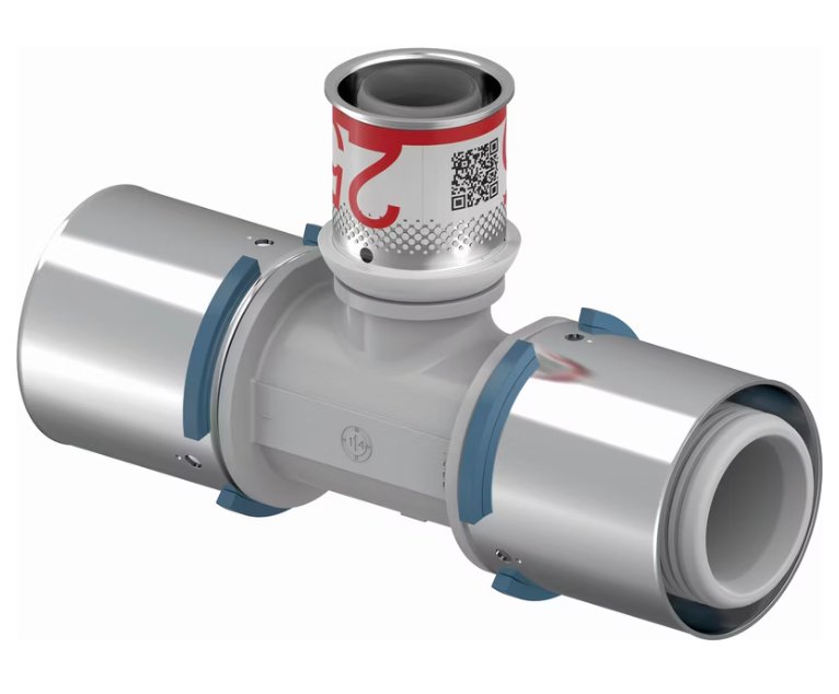 T-haaraliitin Uponor Kompo S-Press Plus 40x25x40 PPSU - KarelianStore