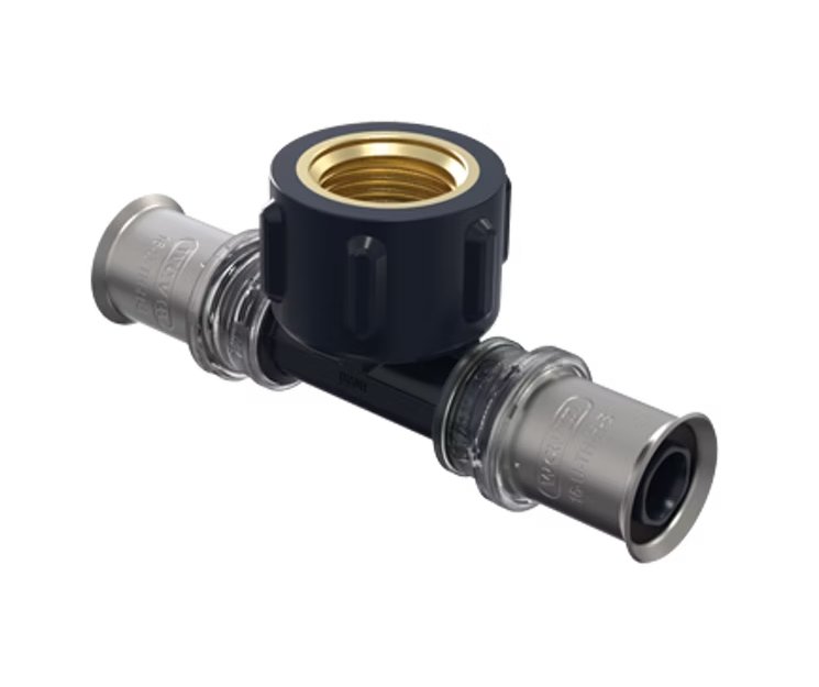 T-haaraliitin Wavin Kompo Tigris SK 16x1/2x16 K5 PPSU - KarelianStore