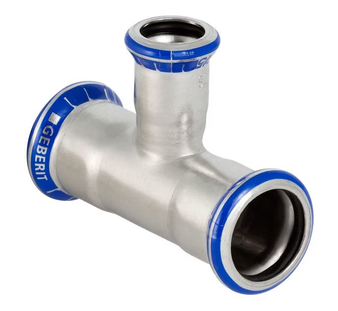 T-supistusyhde Geberit Mapress Puristus HST 18x12x18 - KarelianStore